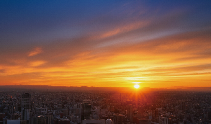 ミッドランドスクエアから初日の出を見よう2026