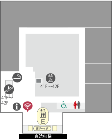 41F 楼层地图