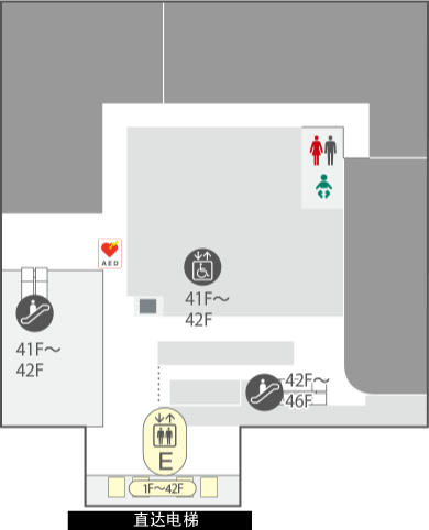 42F 楼层地图