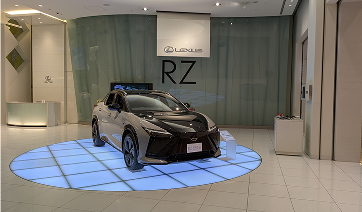 LEXUS GALLERY 新型RZ（バッテリーEV）試乗体験会